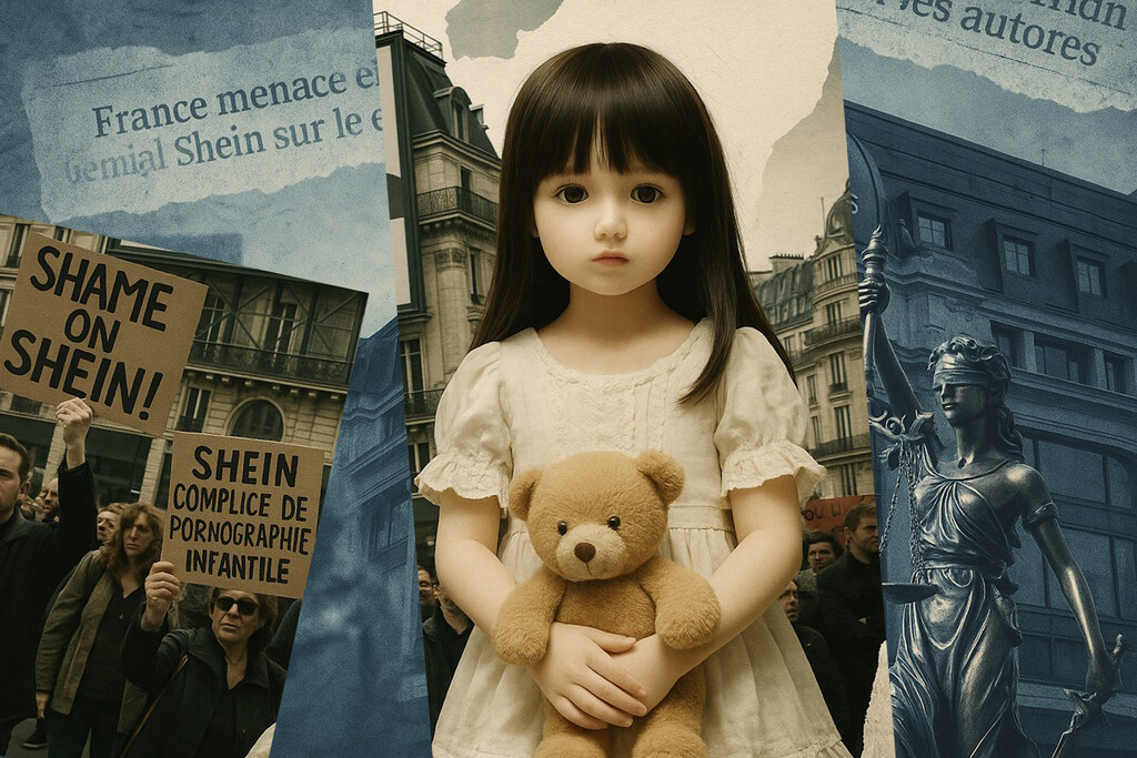 Francia considera prohibir Shein por venta de muñecas sexuales infantiles