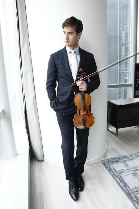 El violinista Charlie Siem, el nuevo rostro de Hugo Boss