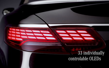 Mercedes Benz brillará en Frankfurt presentando nuevas luces con tecnología OLED