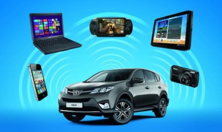 Tecnología en el coche: los últimos accesorios WiFi de Toyota