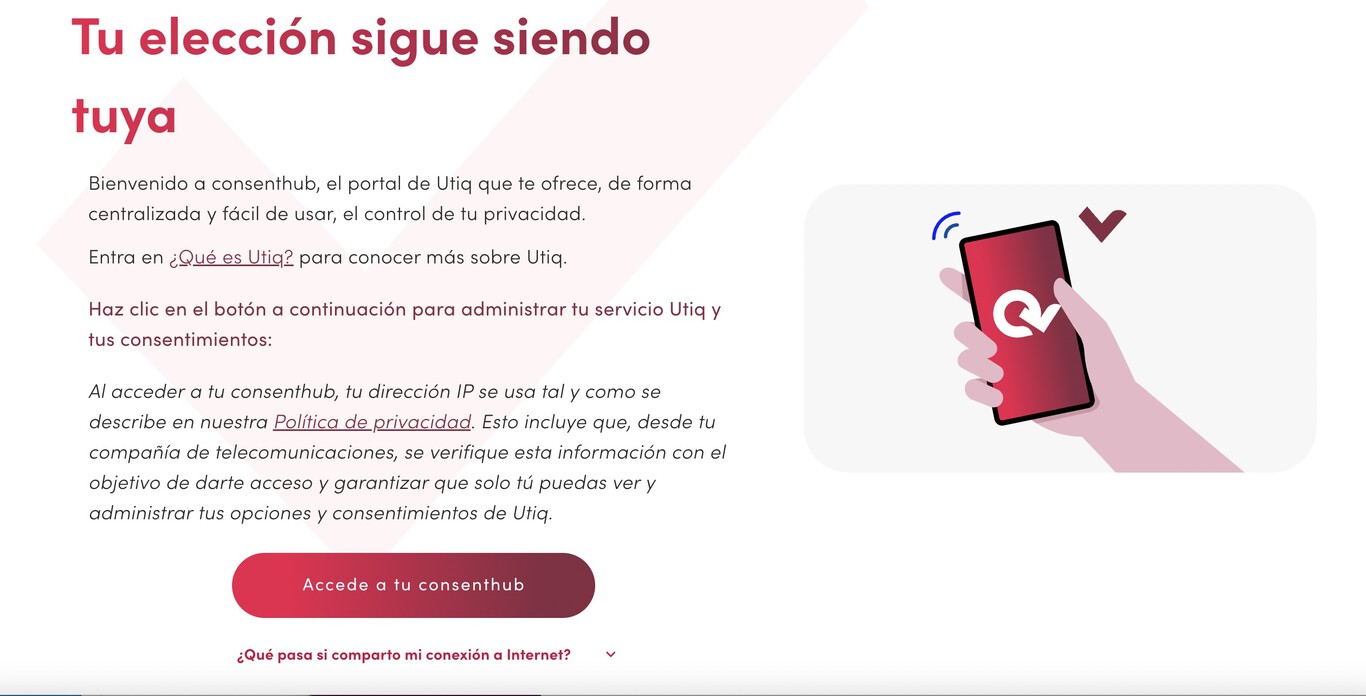 Así puedes desactivar Utiq, el identificador para la plataforma digital ...