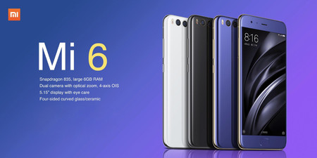 Cupón de descuento: Xiaomi Mi6 de 64GB por 329 euros y envío gratis