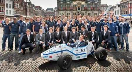 0 a 100 km/h en 2,15 segundos, en un eléctrico creado por estudiantes