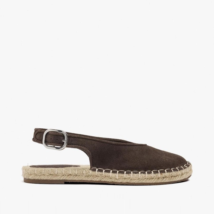 Parfois
Alpargatas planas de mujer de piel destalonadas con cierre de hebilla