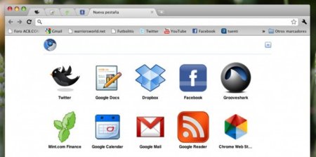 Las últimas versiones de Chromium traen activado por defecto el soporte de Web Apps