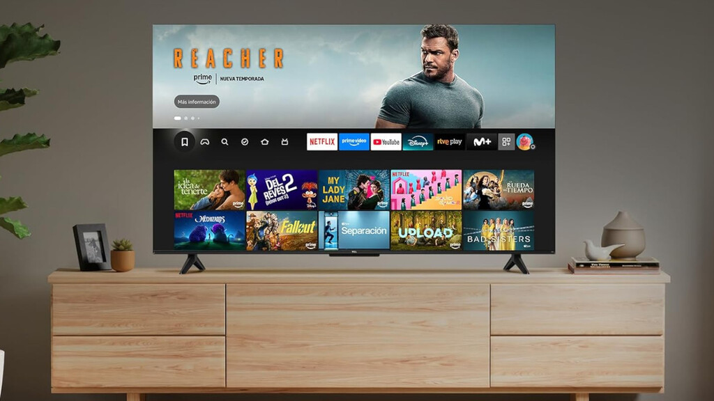 Precio mínimo en esta tele de 2025 que tiene pantalla QLED de 75 pulgadas, Dolby Atmos y Alexa 
