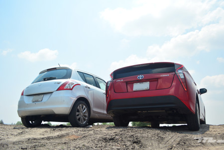 Toyota Prius Vs Suzuki Swift 5