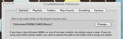 iTunesMyWalkman: sincroniza fotos y música