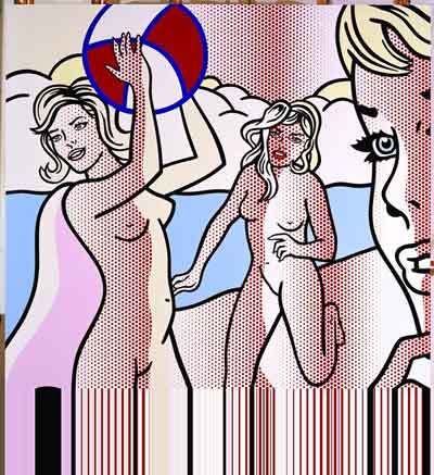 Nudes with Beach Ball