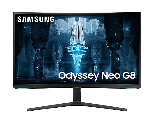 SAMSUNG - Monitor Curvo Gaming 32'' Neo QLED 4K, 3840 x 2160, 21:9, 1.000.000:1, 1000R, 240 Hz, 1 ms