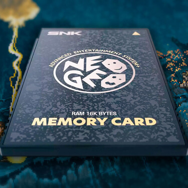 NEO GEO no necesitaba una Memory Card para guardar partidas. La inventó para algo mucho mejor