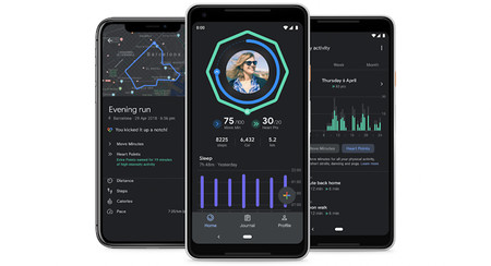 Novedades de Google Fit: registro del sueño, modo oscuro y rutas sobre el mapa en iOS