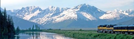 Alaska: tren hacia el Círculo Polar Ártico