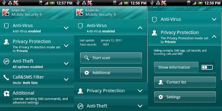 Kaspersky Mobile Security