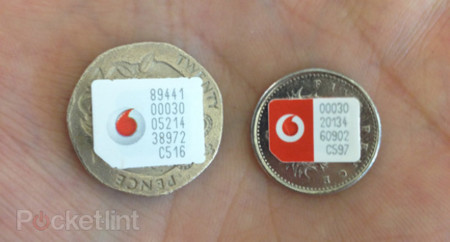Vodafone nos enseña que tiene medio millón de nanoSIMs en Reino Unido, para iPhone 5