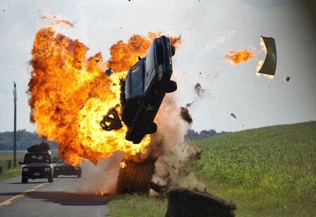 Transit Movie Car Crash