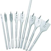 Set de 8 brocas planas para madera Rolson Tools por sólo 13,34 euros en Amazon 