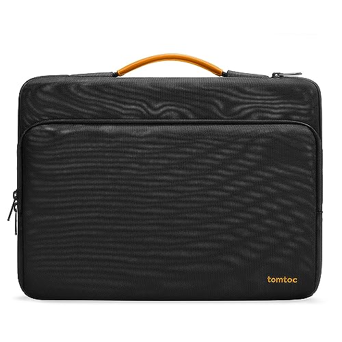 tomtoc 360° Funda Protectora para Nuevo 16 Pulgadas MacBook Pro M5 Pro/Max A3428 A3429 (2026), M4/M3/M2/M1 Pro/Max A3403 A3186 A2991 (2024–2019), Bolsa Maletín para portátil ASUS Vivobook 15/16