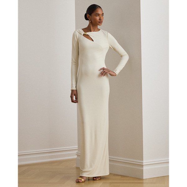 
Vestido largo de punto con cutout
Lauren