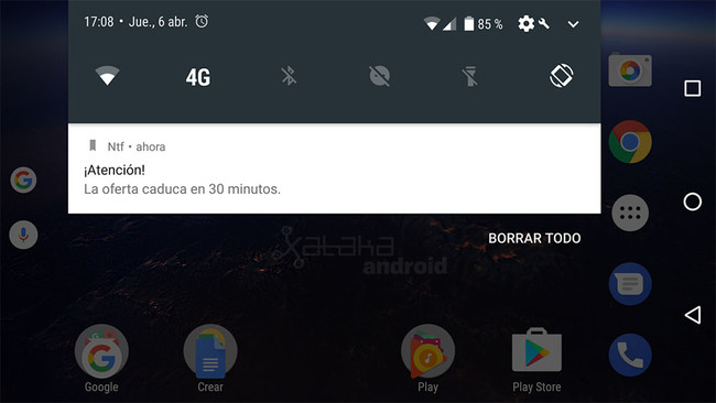 O Notificaciones