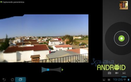 Camera ICS, fotos panorámicas