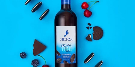 Ya puedes comprar el vino sabor Oreo de Barefoot Wines con notas a chocolate oscuro y cereza oscura