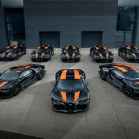 Listas las primeras ocho unidades del poderoso Bugatti Chiron Super Sport 300+