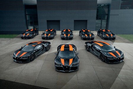 Listas las primeras ocho unidades del poderoso Bugatti Chiron Super Sport 300+