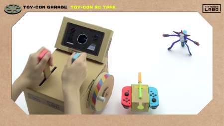Aprende a crear un resultón tanque teledirigido con Nintendo Labo y este sencillo videotutorial