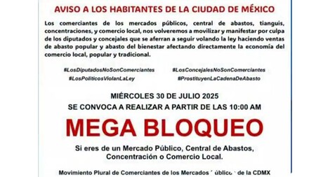 Bloqueo Cdmx