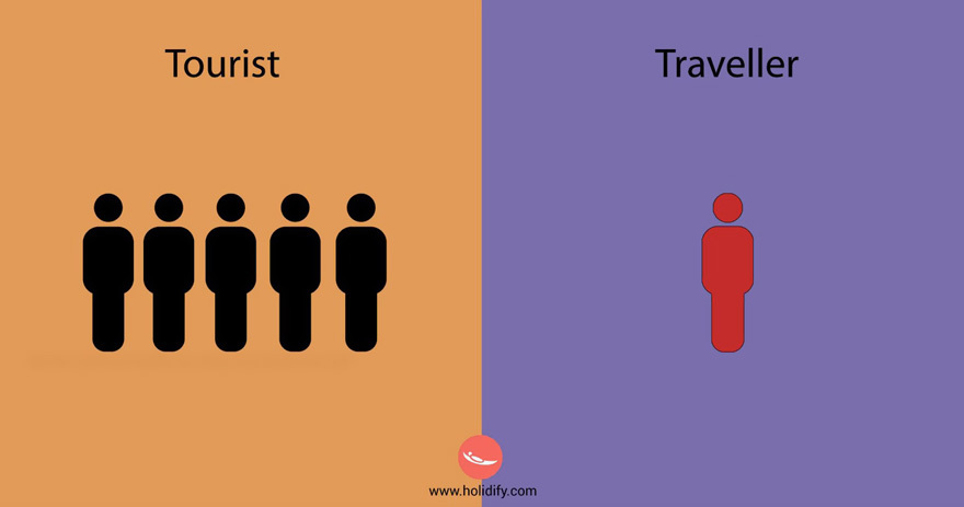 Turista Vs. Viajero