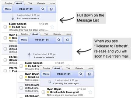 Gmail se actualiza para iPhone con soporte para Retina Display