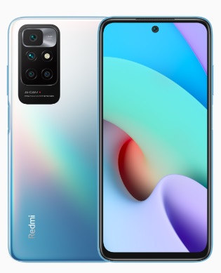 Smartphone Xiaomi Redmi 10 (2022) 4+64 GB azul/blanco/gris