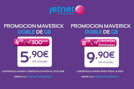 Jetnet dobla los gigas en su campaña de verano: minutos ilimitados y 8 GB por 9,90 euros para siempre