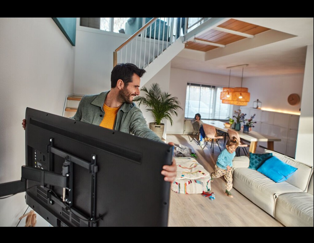 A qué altura hay que colocar una televisión en casa. Esto es lo que dicen los expertos