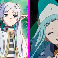 Sé que es imposible, pero ahora no puedo dejar de verlo: Richeh, de Witch Hat Atelier, parece la hija que Frieren y Himmel