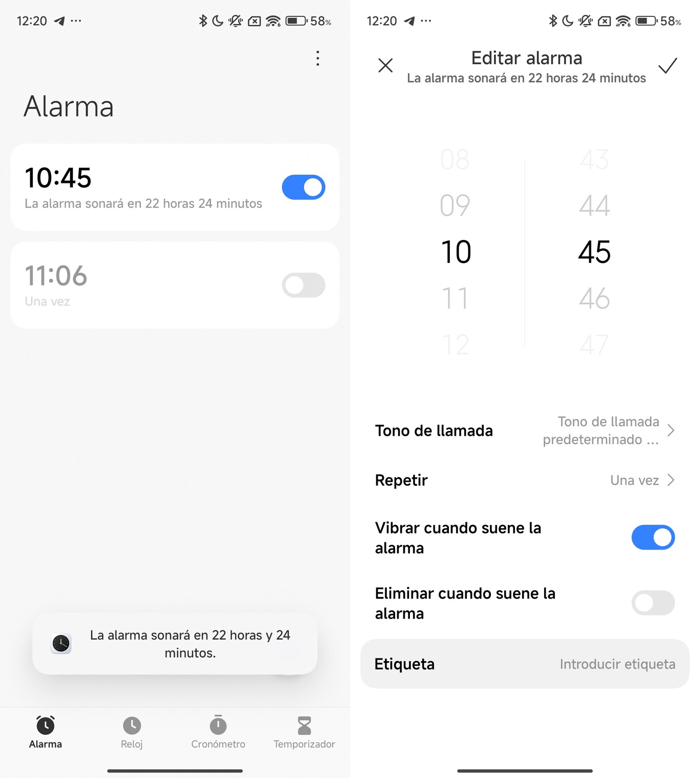 Alarma Android Ui Cómo poner la alarma en tu móvil Android