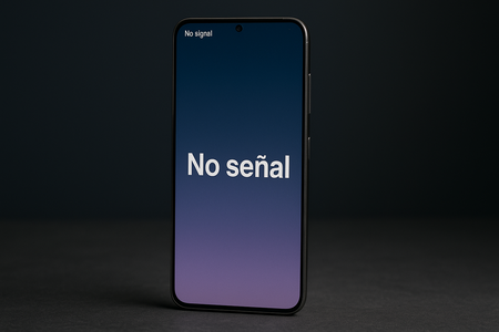 sin señal