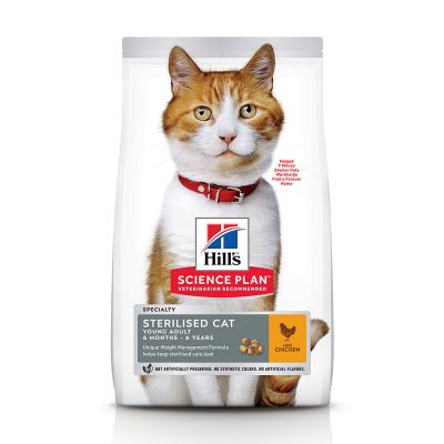 Hill's Young Adult Sterilised Cat con pollo para gatos
