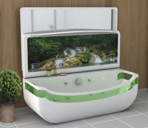 Lavabo y bañera, dos en uno