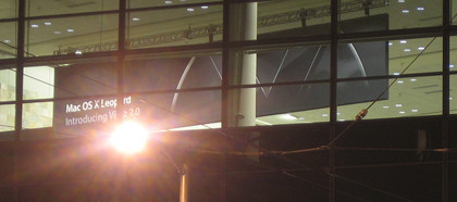 Nuevos banners en la WWDC: "Mac OS X Leopard: Introducing Vista 2.0"