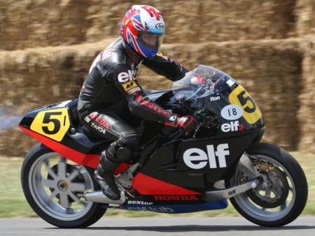Ron Haslam Elf Honda