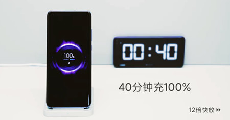 Xiaomi muestra en vídeo su carga rápida inalámbrica de 40 W: del 0 al 100% en 40 minutos
