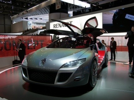 Renault Megane Coupé Concept en el Salón de Ginebra