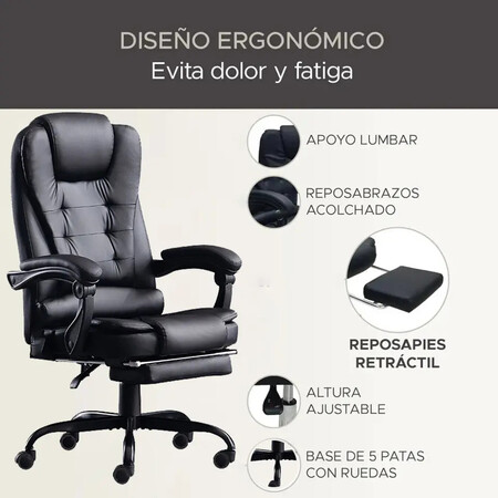 Silla Ejecutiva Reclinable