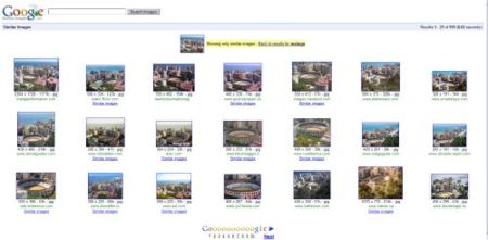 Google Similar Images, buscador de imágenes similares