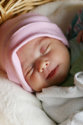 Sonrisa del recien nacido