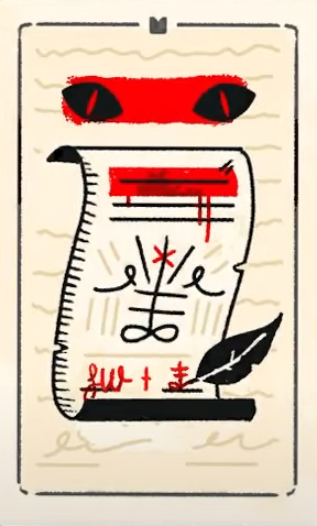 cult of the lamb helob tarot card