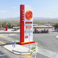 OXXO construyó un parador de 100 millones de pesos en México para que los camioneros puedan descansar, comer y hasta lavar su ropa 