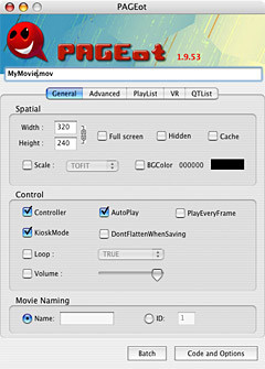 PAGEot y añade archivos Quicktime a tu web de forma fácil